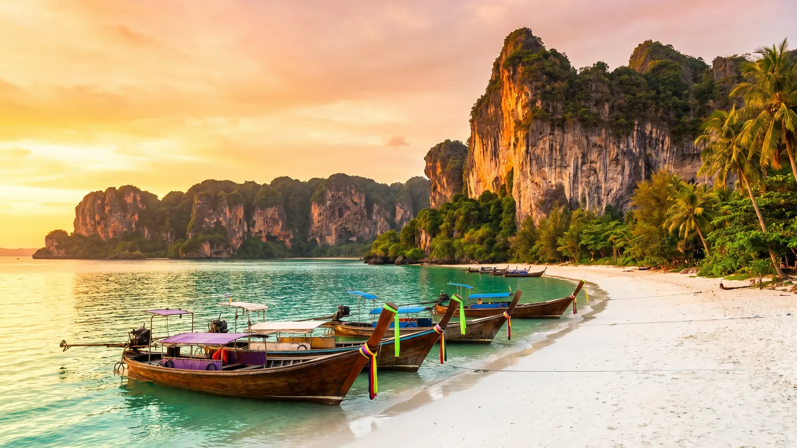 Krabi: Kalksteinfelsen und Traumstrände