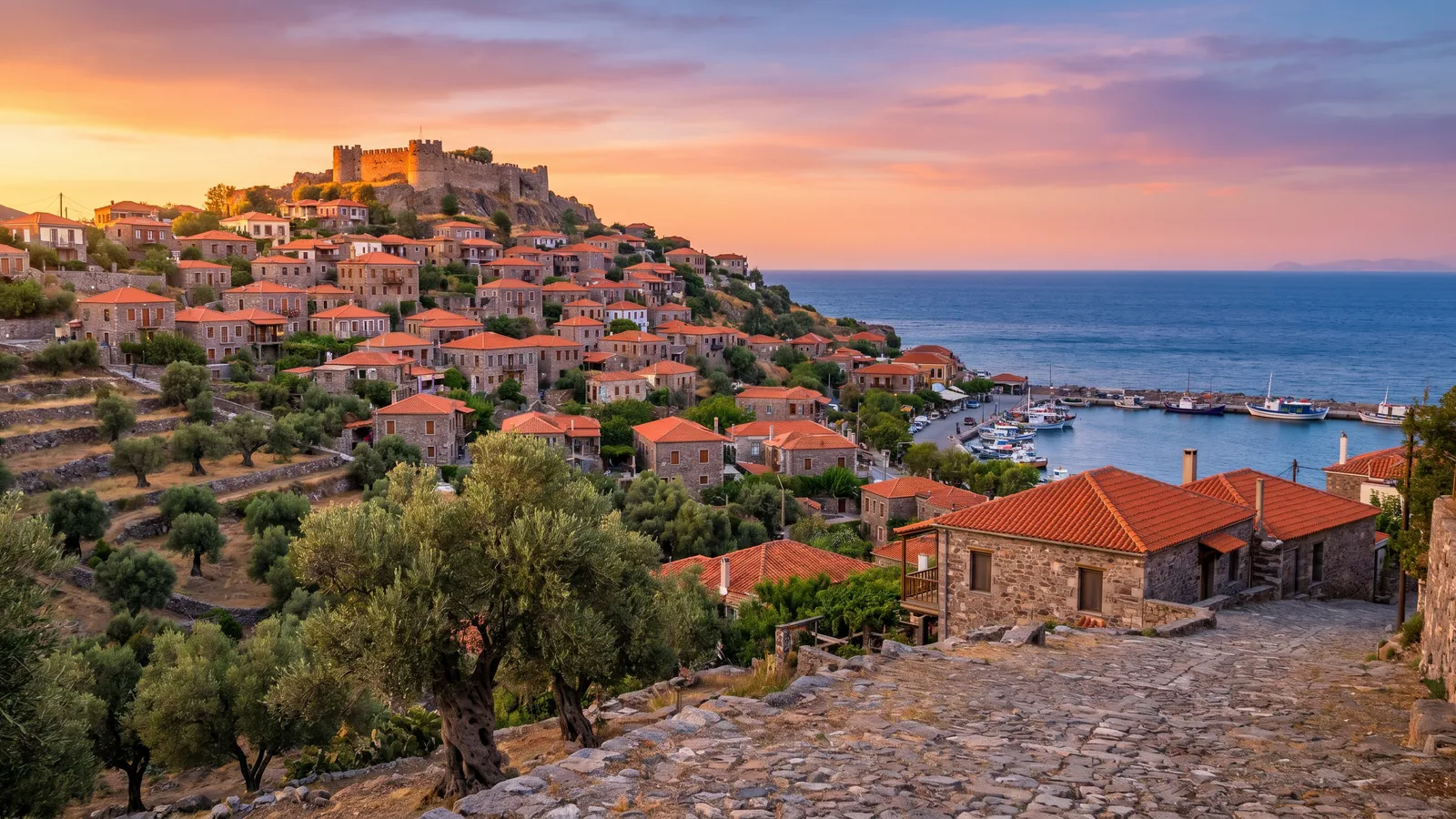 Lesbos im Juli